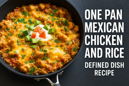 Thumbnail for One Pan Mexican Chicken and Rice Defined Dish Recipe