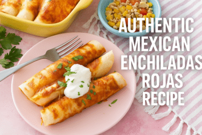 Thumbnail for Authentic Mexican Enchiladas Rojas Recipe