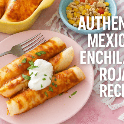 Authentic Mexican Enchiladas Rojas Recipe