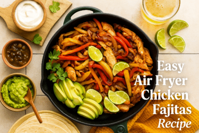 Thumbnail for Easy Air Fryer Chicken Fajitas Recipe