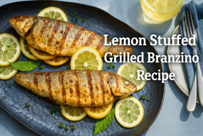Thumbnail for Lemon Stuffed Grilled Branzino Recipe