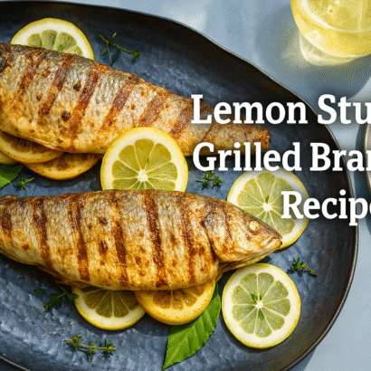 Lemon Stuffed Grilled Branzino Recipe