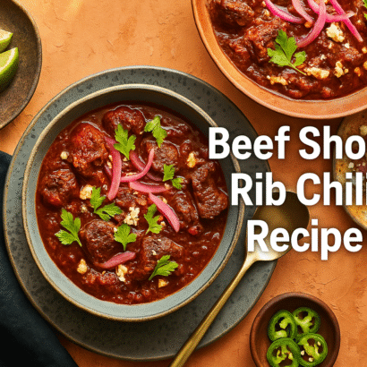 Beef Short Rib Chili Recipe