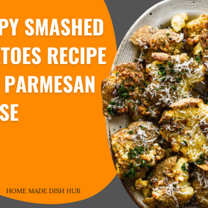 Crispy Smashed Potatoes Recipe with Parmesan Cheese