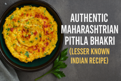 Thumbnail for Authentic Maharashtrian Pithla Bhakri (Lesser Known Indian Recipe)