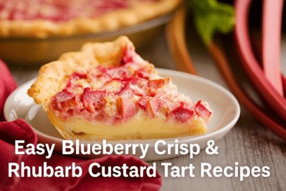 Thumbnail for Easy Blueberry Crisp & Rhubarb Custard Tart Recipes in 45 Minutes